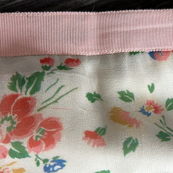 LoveShackFancy High Low Ruffle Tired Skirt - Picture 12 of 12